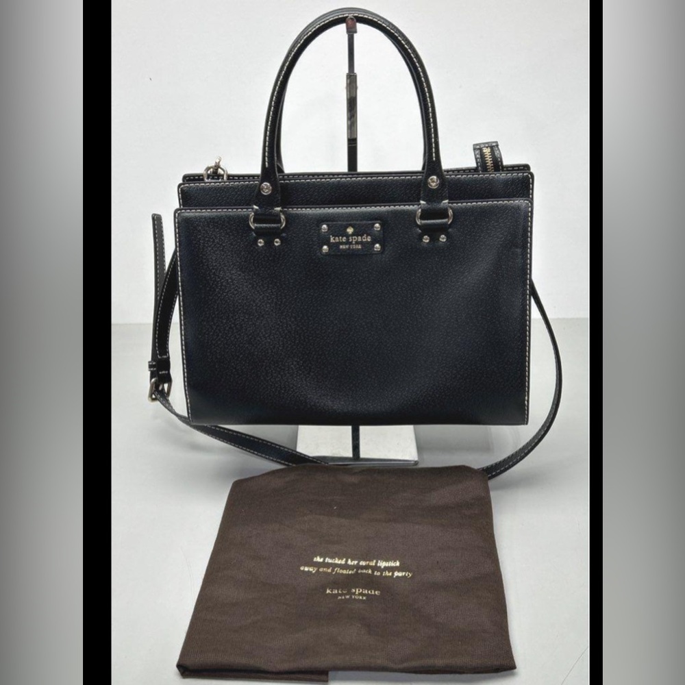 Kate spade NY Wellesley Elena Boarskin Shoulder Bag With Crossbody Strap